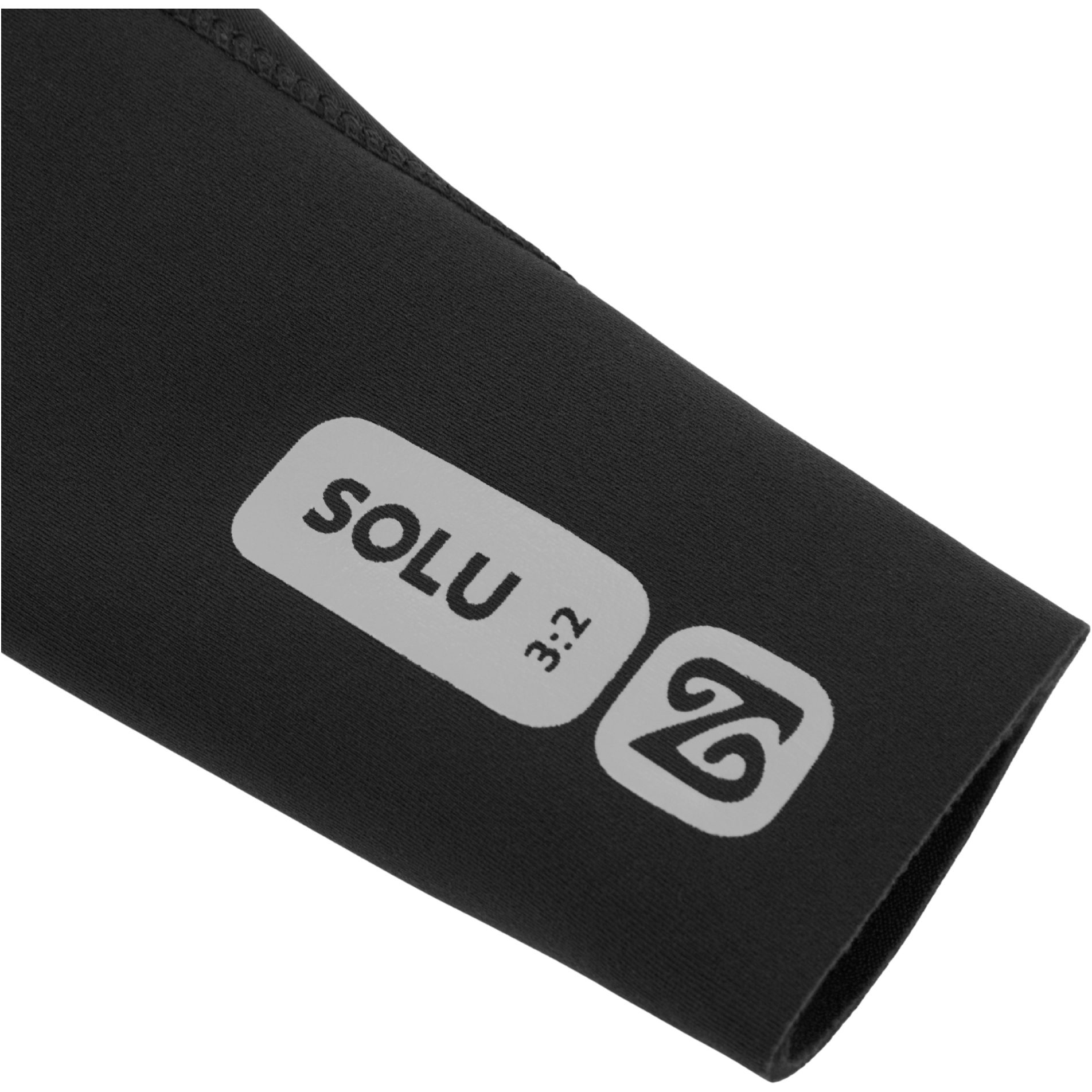 2025 Nyord Mens Solu Yulex 3/2mm Chest Zip Wetsuit SOLM32001 - Black